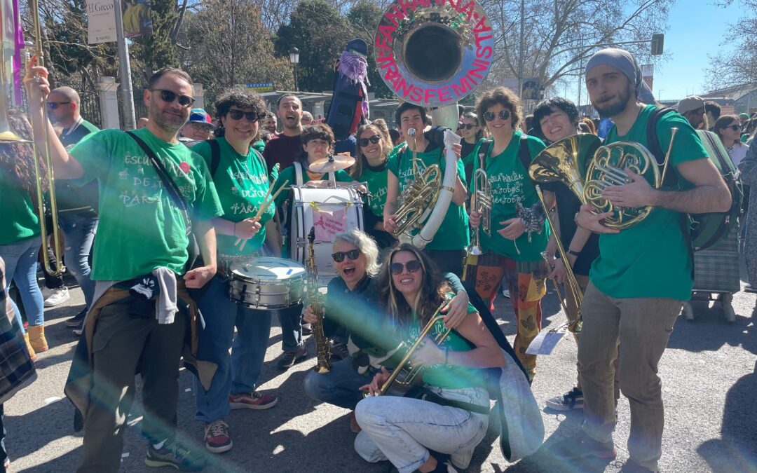 Manifestacion por la educacion publica